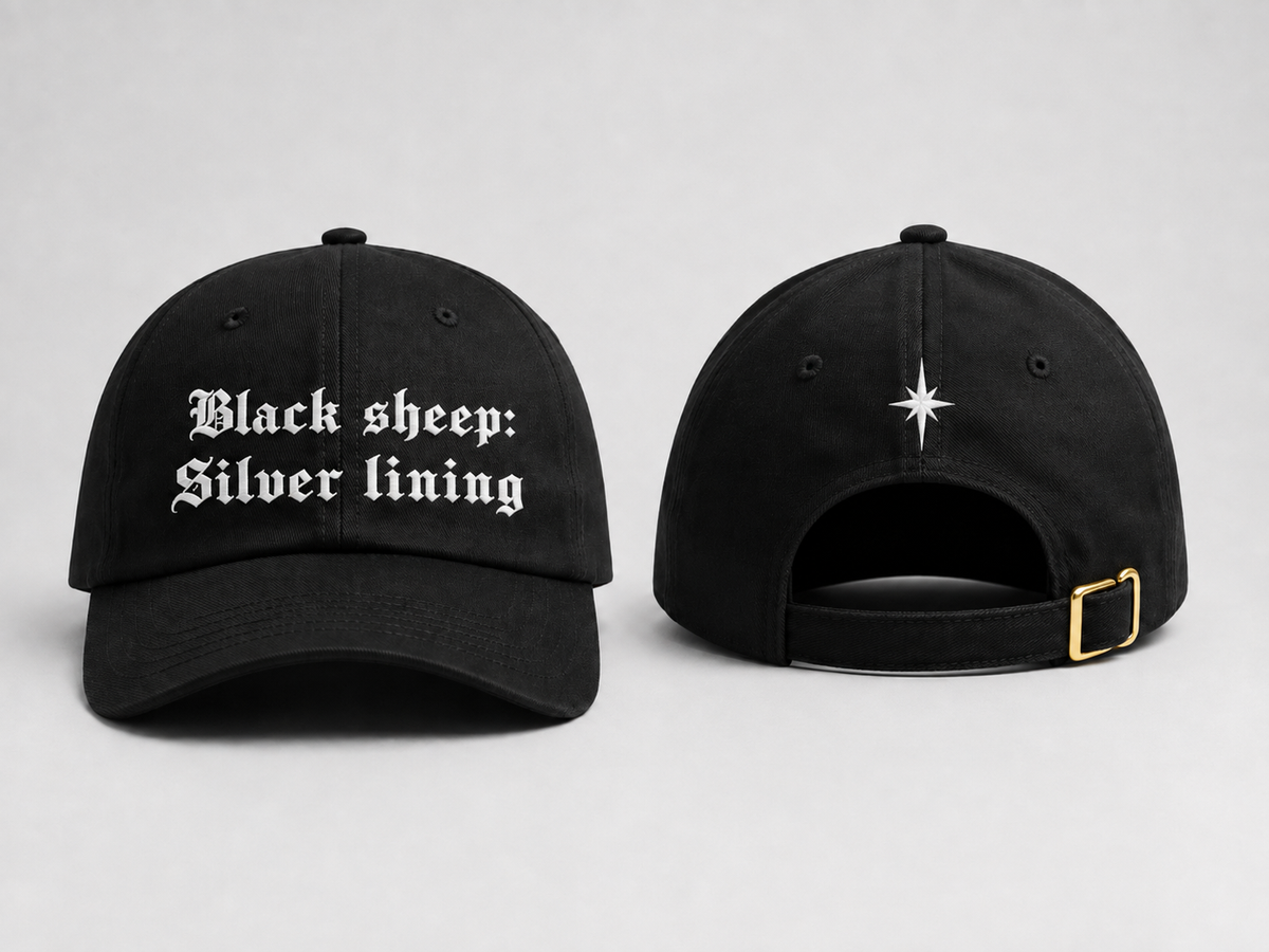 Black Sheep : Silver Lining ball cap